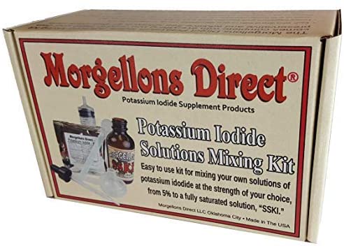 Morgellons Direct SSKI Iodine Potassium Iodide Solutions Mixing Kit